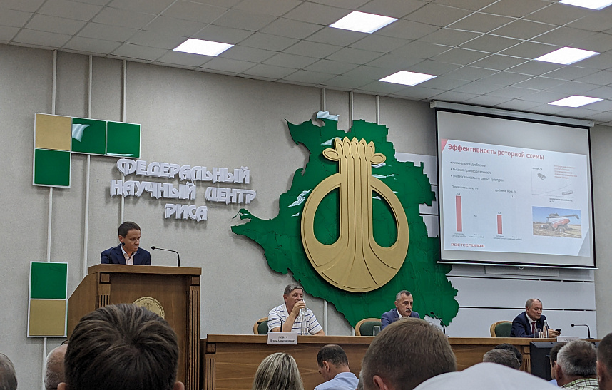 Техника Ростсельмаш стала центром притяжения в Краснодарском крае  